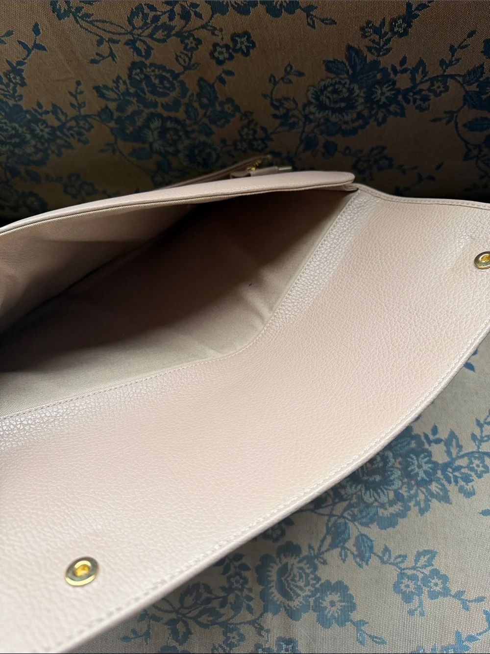 Cuyana Leather Laptop Case 13” in Blush Pink